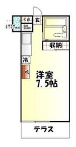 フローレンス平塚 205号室 間取り
