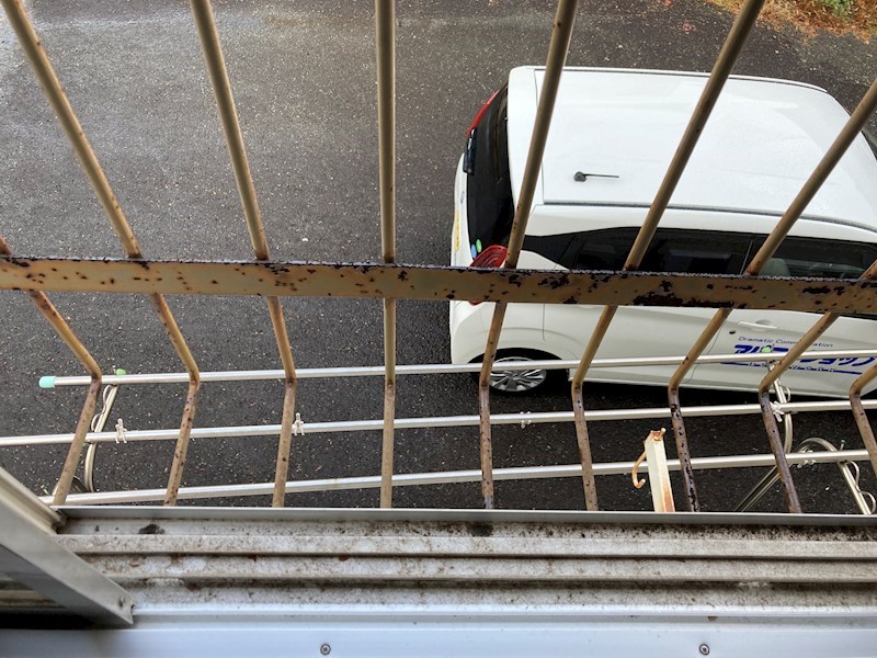 第2コーポ川口 ベランダ