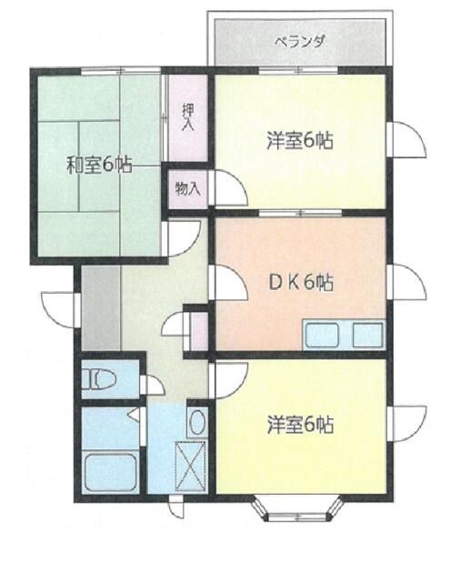 エクセレントノヴァＡ 201号室 間取り
