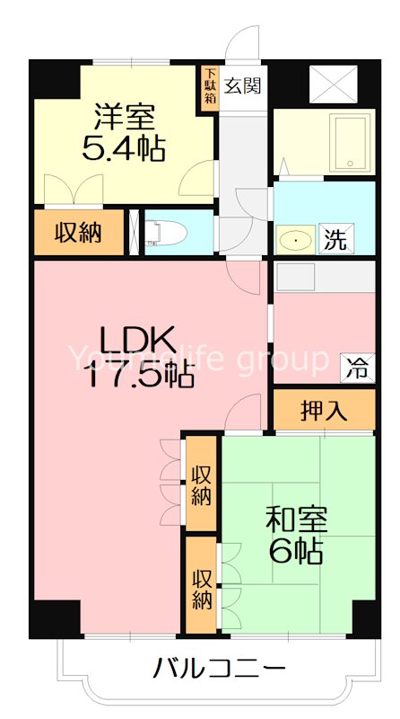 プラザ藤豊 202号室 間取り