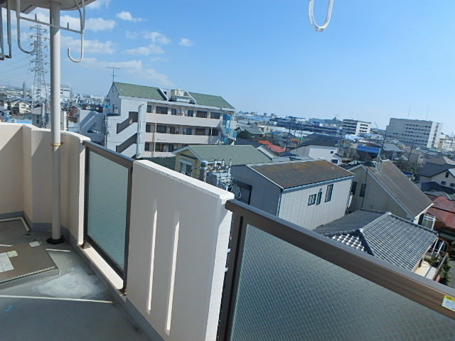 ※別部屋参考写真 ソシアグリーンオーク ベランダ