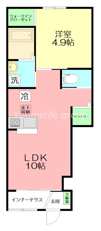 HOPE荻窪 103号室 間取り