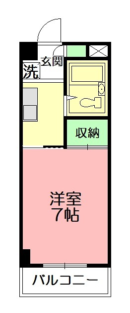 ルミナール鵠沼 208号室 間取り