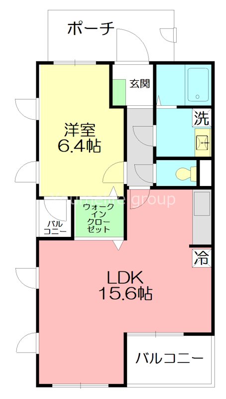 ブランシュール 間取り