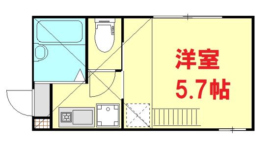 i・スタイリオ戸塚（アイスタイリオトツカ） 202号室 間取り