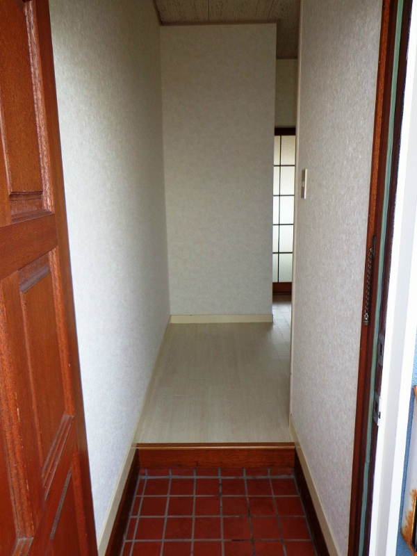 米山ハイツ 玄関