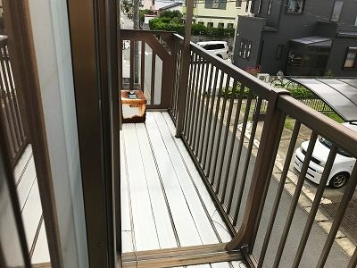 ハイツにのみや ベランダ