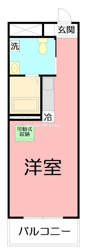 Ｋ.プラージュ 306号室 間取り