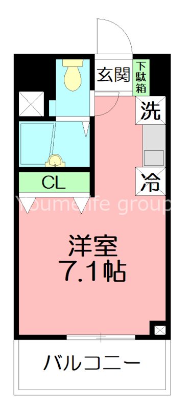 esperanza桜（エスペランササクラ） 307号室 間取り