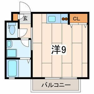 プロシード 201号室 間取り