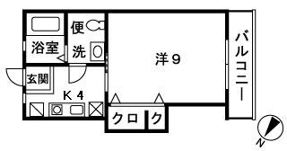 アイ　プレシア湘南 102号室 間取り
