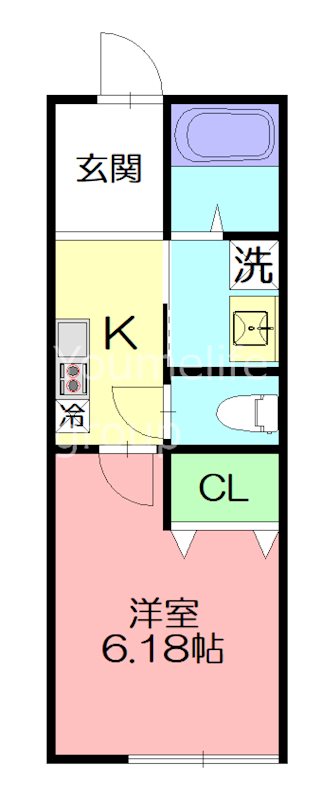アヴェニール桜台 202号室 間取り