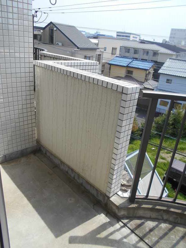 パールハイツ東八幡 ベランダ