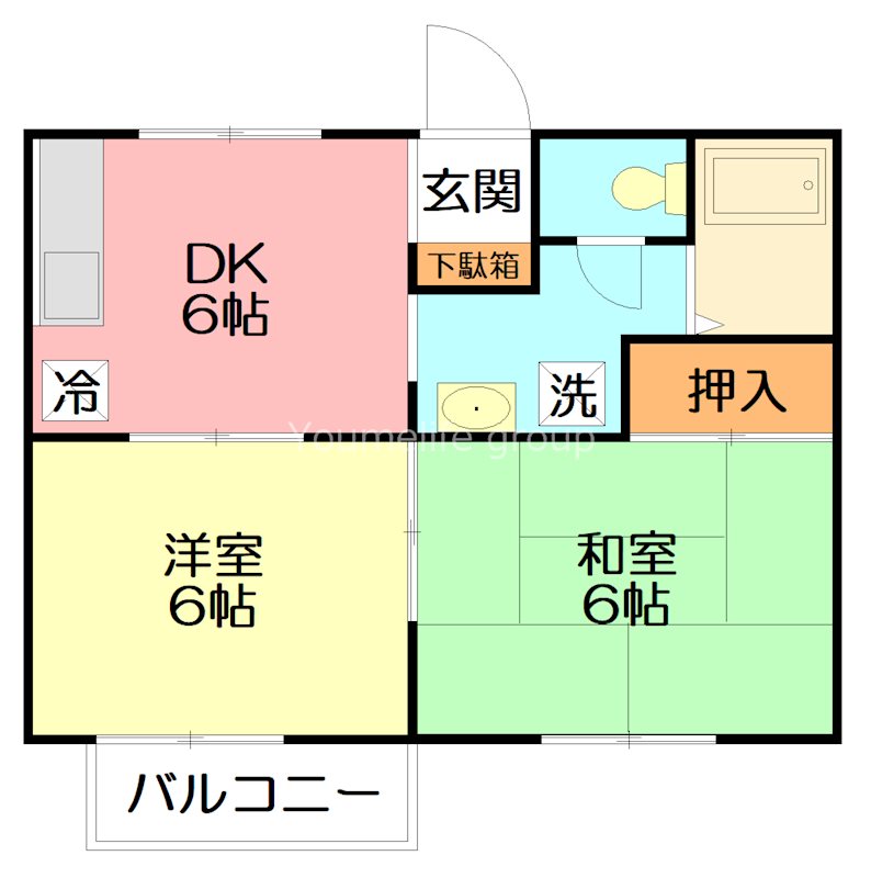 サニーハイツ 間取り