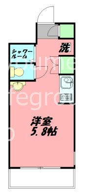 シーサイドビラ鵠沼 405号室 間取り