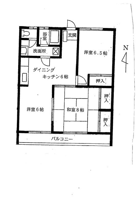 石湘ハイツ 間取り