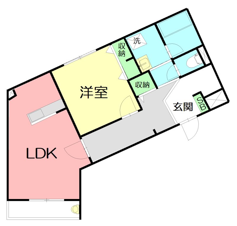エクレールアクシス 間取り