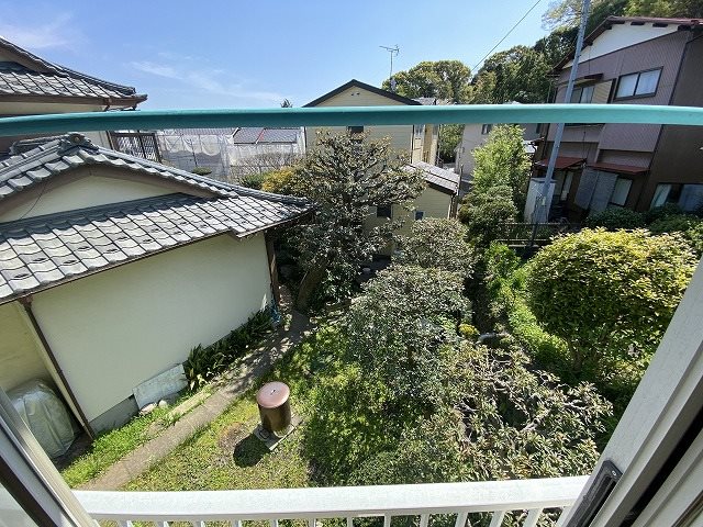 小麦荘 ベランダ