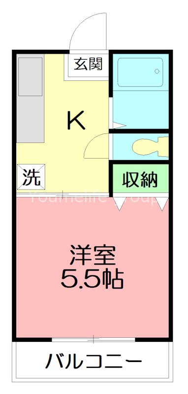 ピュアタウン東海大学駅前 202号室 間取り