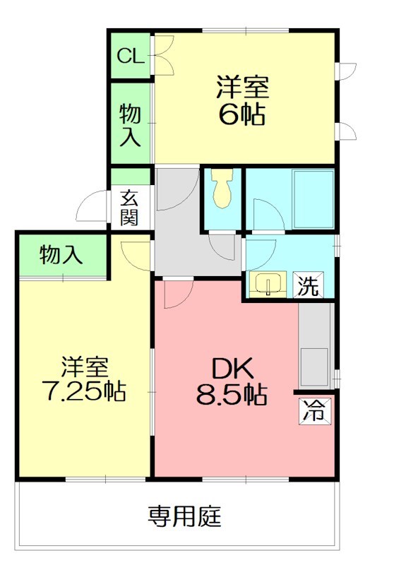 ガーデンコートS 間取り