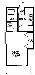 ヴィクトワール湘南 101号室 間取り
