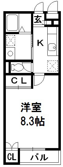 エクセレント湘南 205号室 間取り