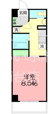 アルテール湘南 907号室 間取り