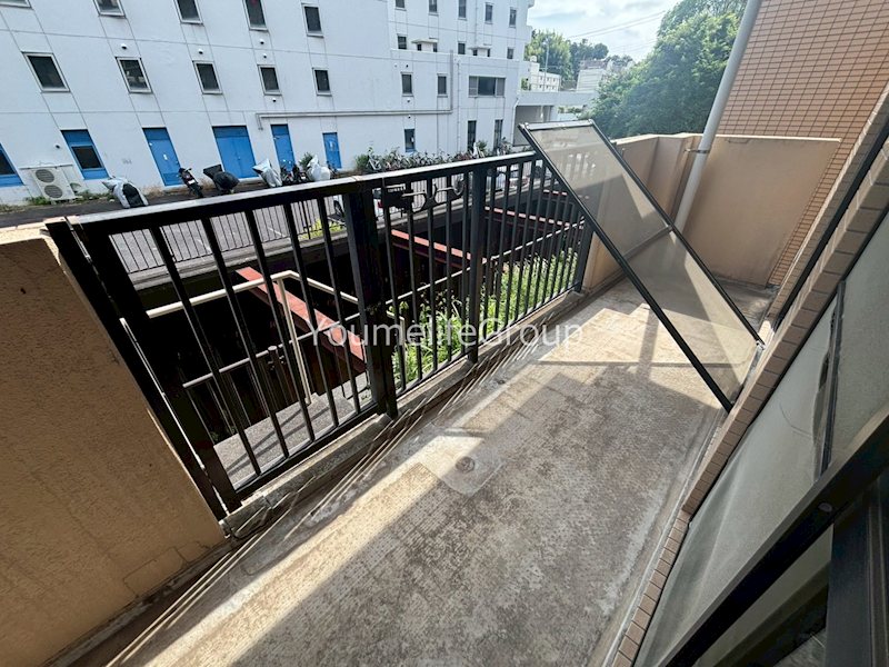 湘南山の手マンション ベランダ