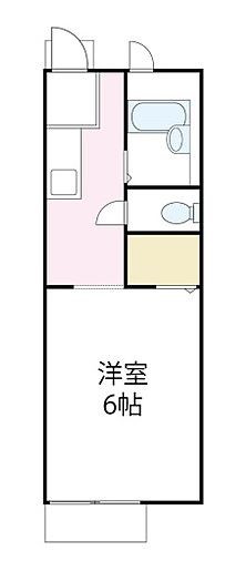 コーポコジマ 102号室 間取り
