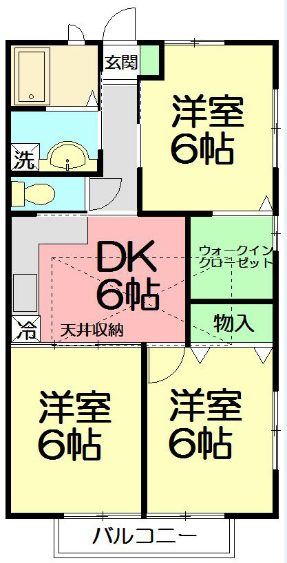 ラ・フォーレ湘南Ⅲ L2号室 間取り