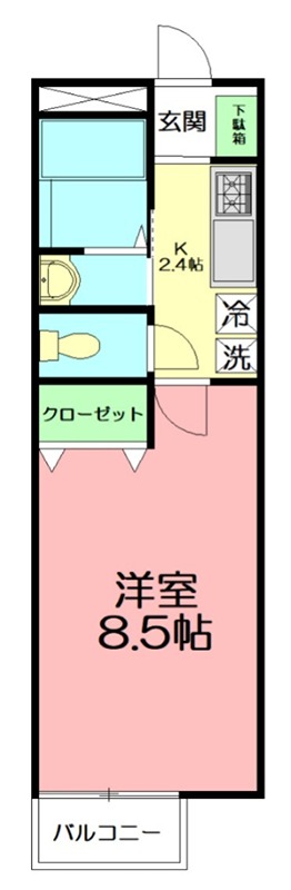リバーサイド　イズミ 間取り