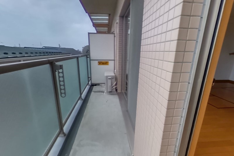 ルネス東海岸 ベランダ