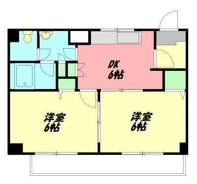 ビラタロス 302号室 間取り