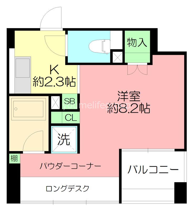 グランドコンシェルジュ藤沢 302号室 間取り