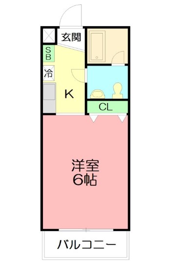 岩本ビル 202号室 間取り