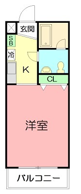 岩本ビル 202号室 間取り