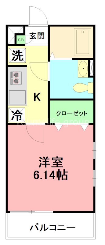 リブリ・bonheur（ボヌール） 101号室 間取り