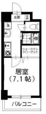 ルート茅ヶ崎 603号室 間取り