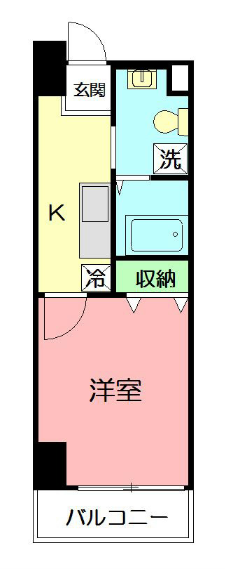 パサージャ  503号室 間取り