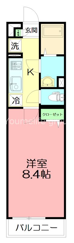 リブリ・コーワハイム 312号室 間取り