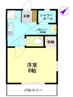 ウィキッド湘南 101号室 間取り