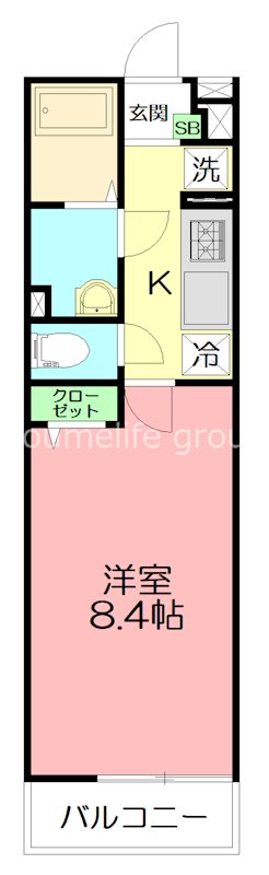 リブリ・アリーナ湘南台 301号室 間取り