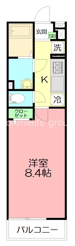 リブリ・アリーナ湘南台 302号室 間取り