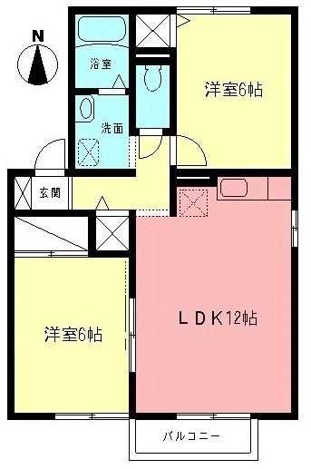 201号室 間取り
