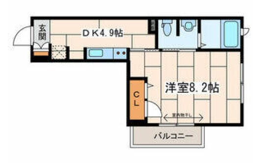 シャーメゾン辻堂 302号室 間取り