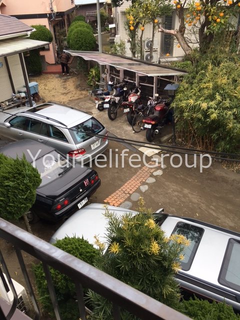 大山荘 ベランダ