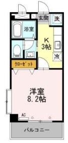 ブランシュ 209号室 間取り