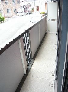 アーバンクレストＢ  ベランダ