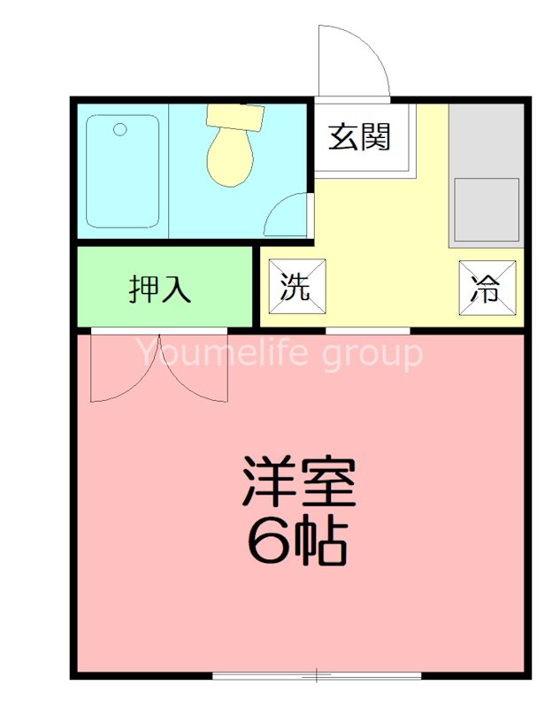第2エム・ハウス 202号室 間取り