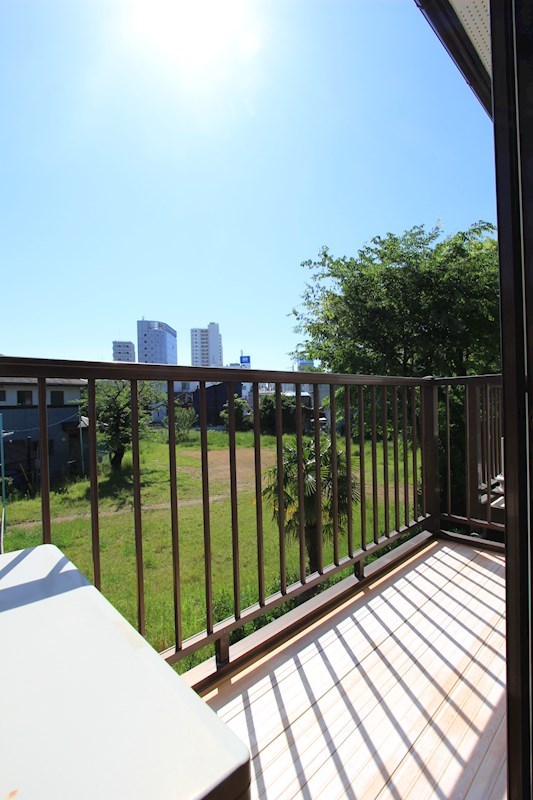 ハイツ中田 ベランダ